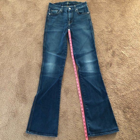 7 For All Mankind Flare Jeans 26 - Picture 9 of 11